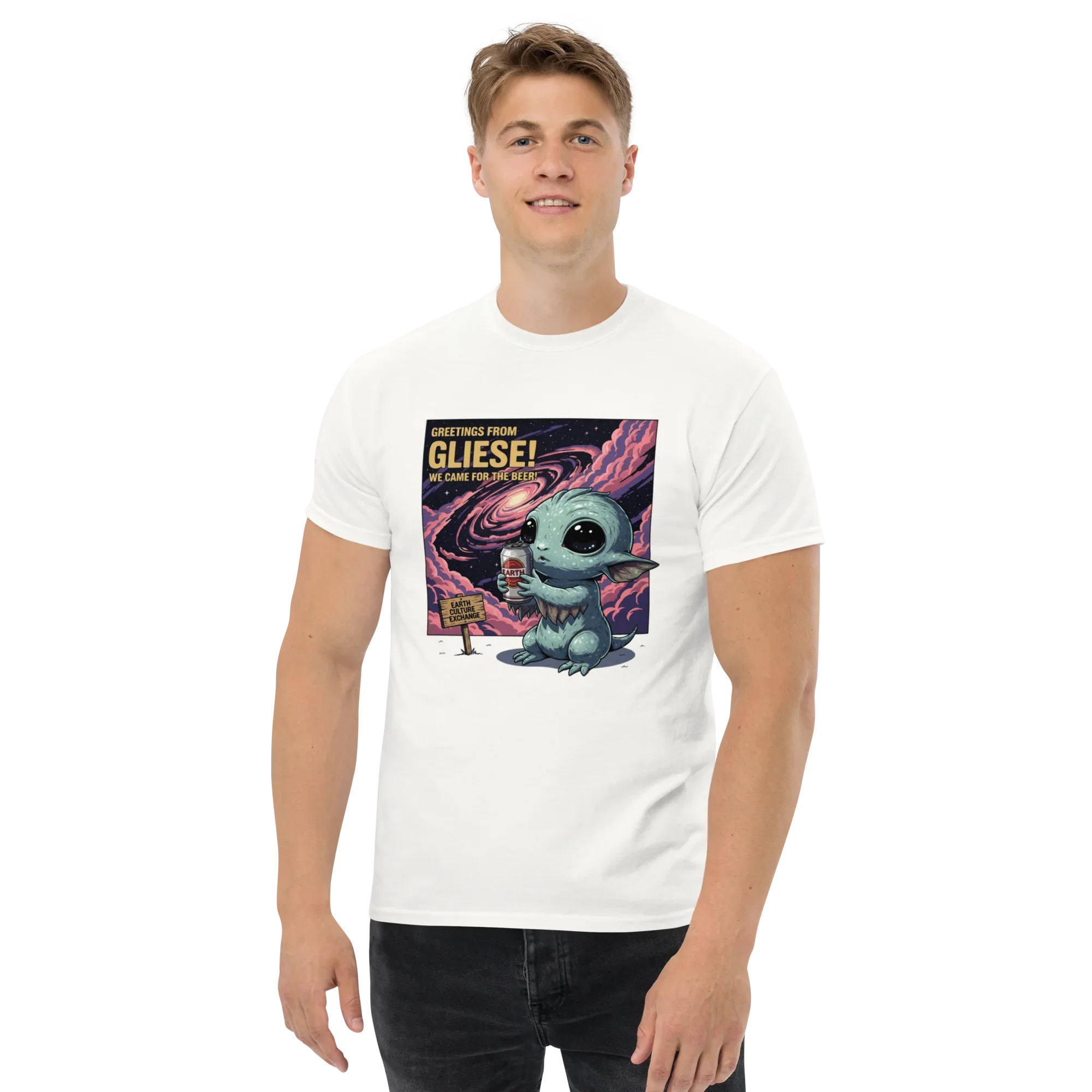 GREETINGS FROM GLIESE unisex t-shirt - - - Printoo Shop