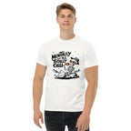 TOTALLY CHILL SKELETON men’s t-shirt - Charcoal / S - Printoo Shop - 8286677_15831
