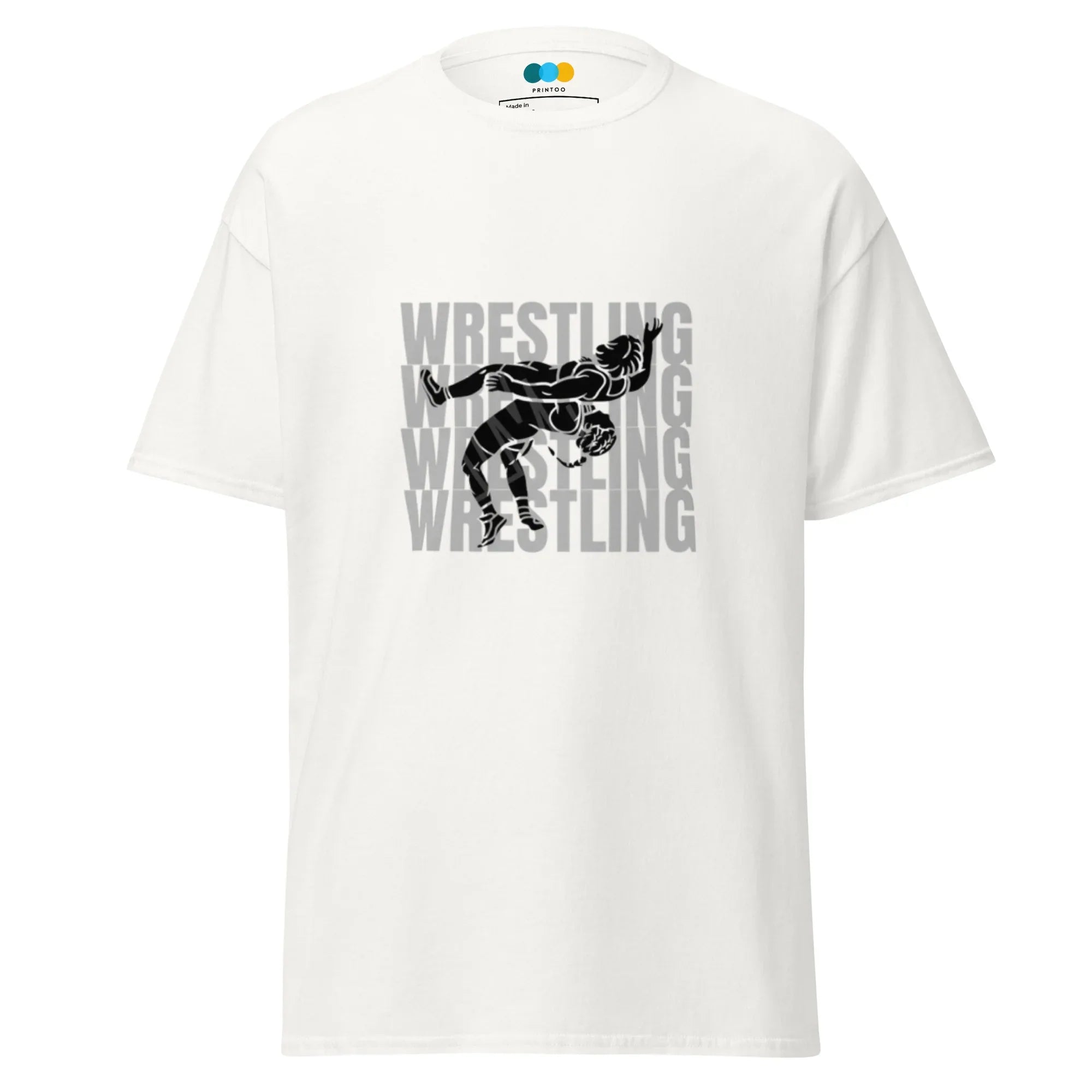 WRESTLING LIFESTYLE men’s t-shirt - Black / S - Printoo Shop - 3166081_11546