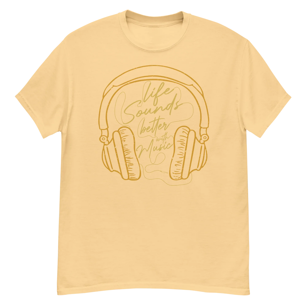 LIFE SOUNDS Unisex classic tee - - Music t-shirts - Printoo Shop