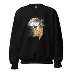 ELEGANCE OF THE EAST women’s sweatshirt - Black / S - Printoo Shop - 8986752_5434