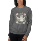 ROSENWREATH women’s sweatshirt - Red / S - Printoo Shop - 4067492_5442