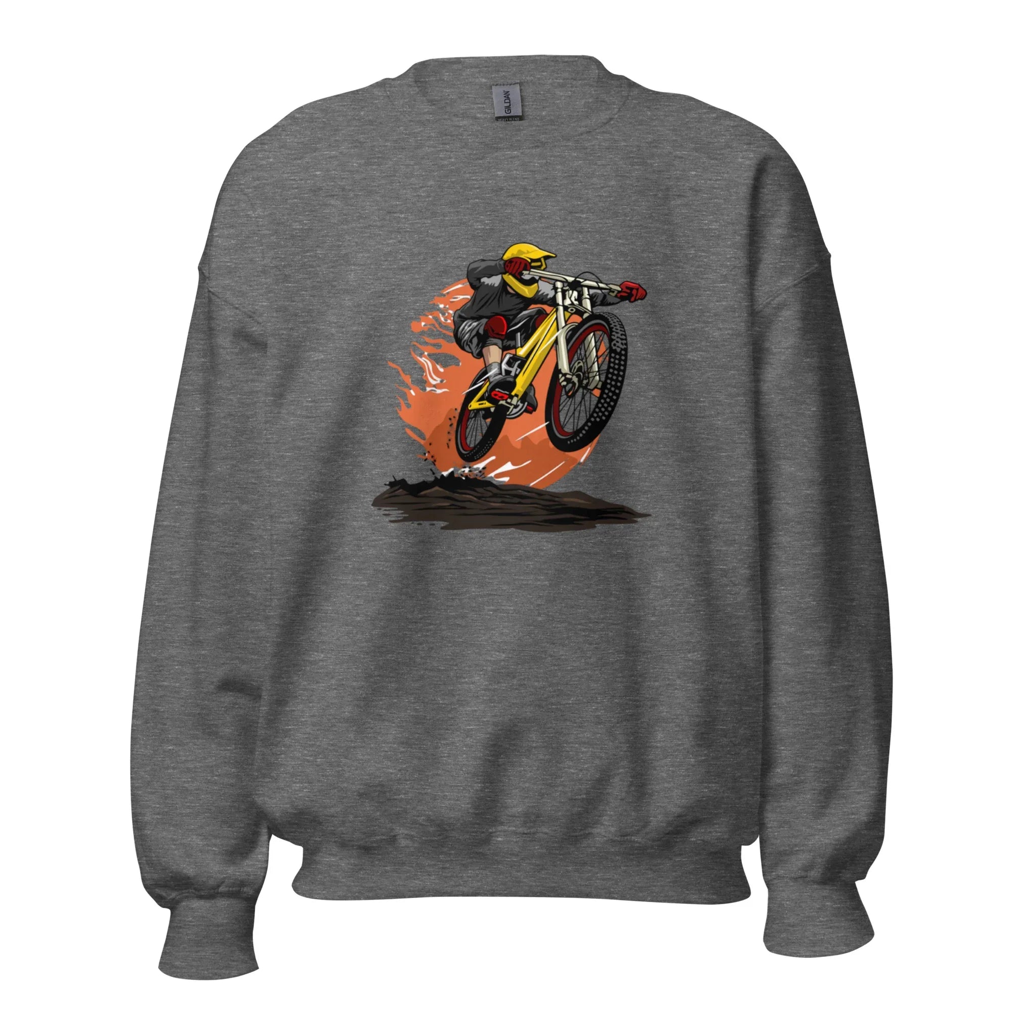 Férfi DOWNHILL ADRENALINE pulóver - Szénszürke / S - Printoo Shop - 5105157_16882