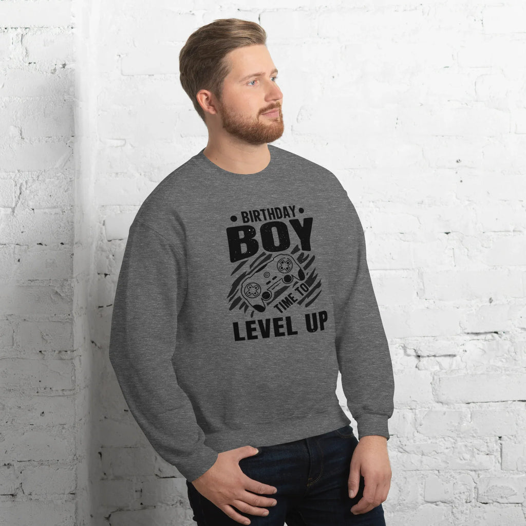 BIRTHDAY BOY men’s sweatshirt - - - Printoo Shop
