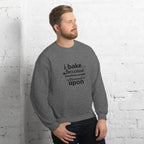 BAKE THERAPY men’s sweatshirt - Royal / S - Printoo Shop - 9286896_16870