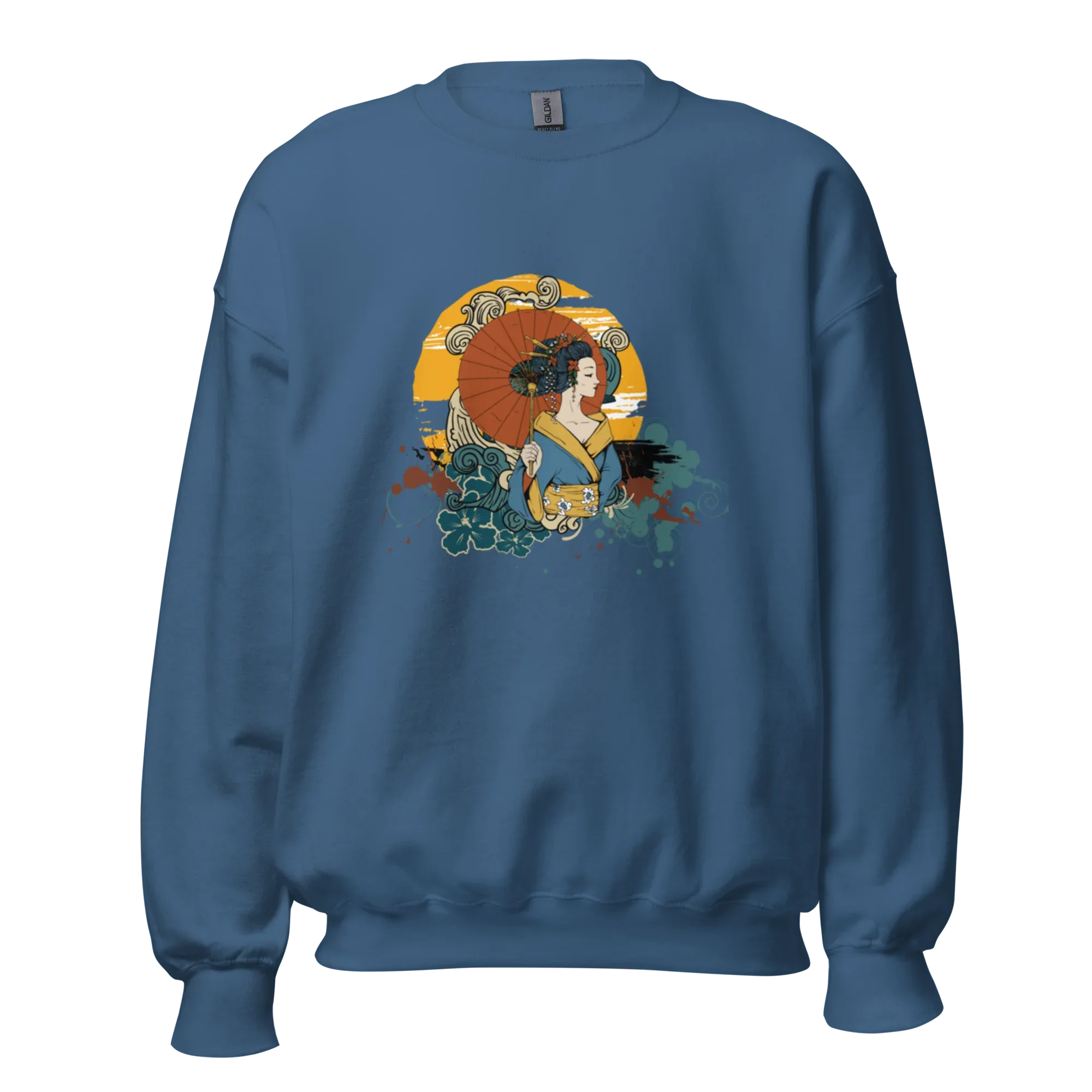 BEAUTY IN BLOOM women’s sweatshirt - Black / S - Printoo Shop - 6160845_5434