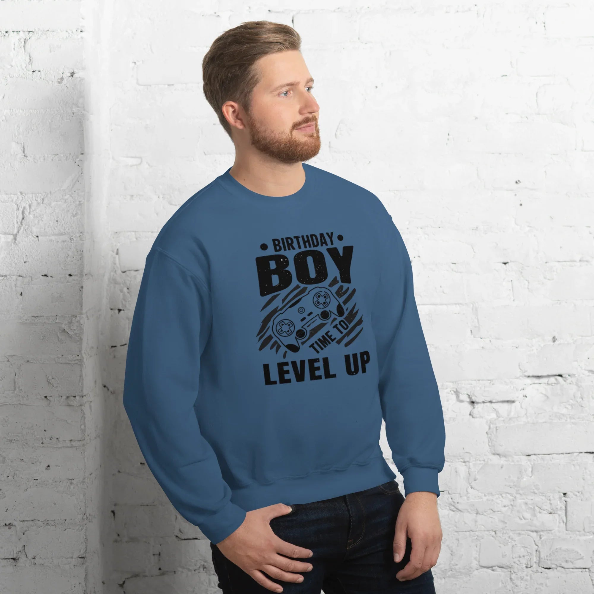 BIRTHDAY BOY men’s sweatshirt - - - Printoo Shop