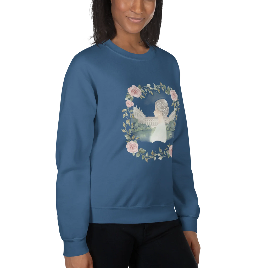 ROSENWREATH women’s sweatshirt - Red / S - Printoo Shop - 4067492_5442