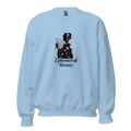 Cherry Blossom Geisha women’s sweatshirt - Light Blue / S - Printoo Shop - 7275371_7860
