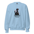 Cherry Blossom Geisha women’s sweatshirt - Light Blue / S - Printoo Shop - 7275371_7860