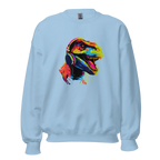 NEON REX women’s sweatshirt - Red / S - Printoo Shop - 5554406_5442