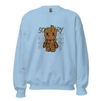 MYSTIC WOODEN GUARDIAN women’s sweatshirt - Light Blue / S - Printoo Shop - 8289018_7860