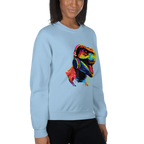 NEON REX women’s sweatshirt - Red / S - Printoo Shop - 5554406_5442