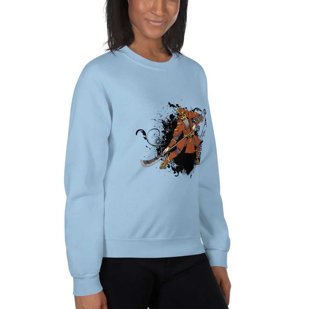 SAMURAI LEGEND women’s sweatshirt - Red / S - Printoo Shop - 7120673_5442