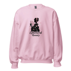 Cherry Blossom Geisha women’s sweatshirt - Light Blue / S - Printoo Shop - 7275371_7860