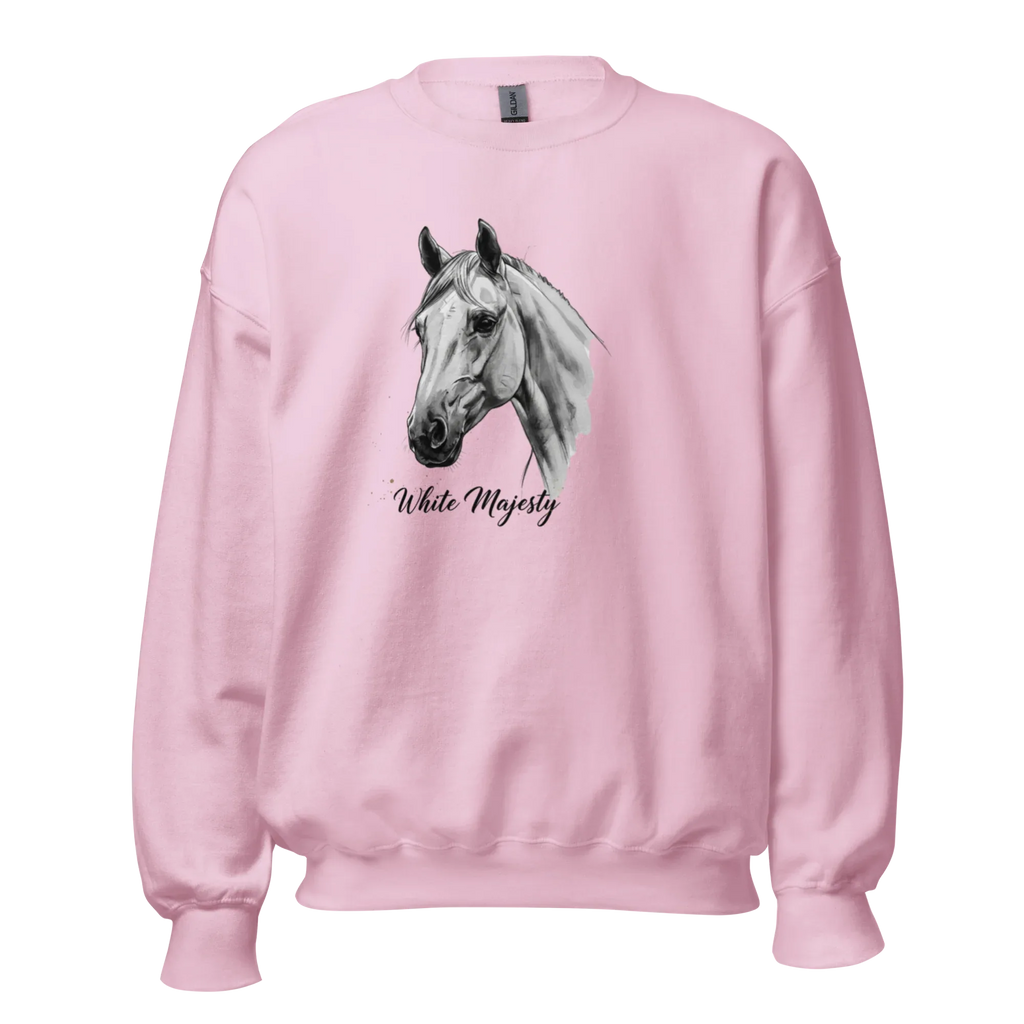 WHITE MAJESTY women’s sweatshirt - Sport Grey / S - Printoo Shop - 6385432_5514