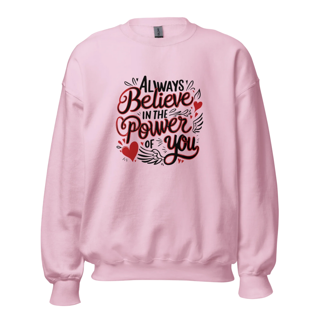 INNER POWER women’s sweatshirt - Military Green / S - Printoo Shop - 2071741_13005