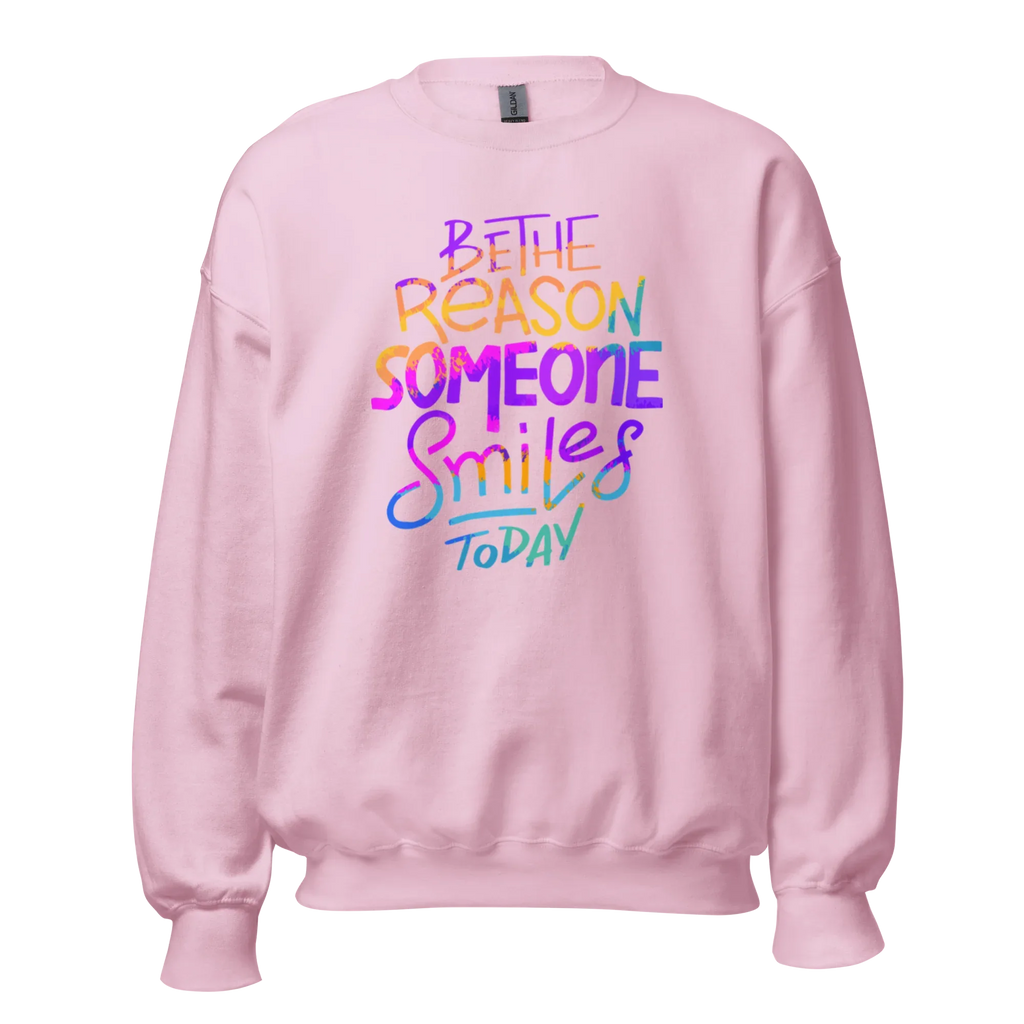 SMILE REASON women’s sweatshirt - Red / S - Printoo Shop - 9484834_5442