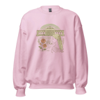 PALACE ROSES women’s sweatshirt - Sand / S - Printoo Shop - 9467987_16876
