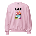 RETRO VIBE TAPE ART women’s sweatshirt - Orange / S - Printoo Shop - 7415330_22650