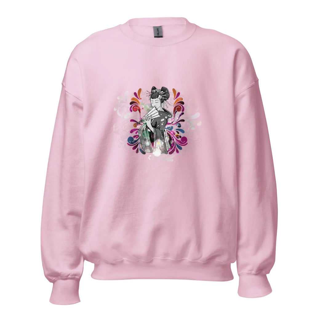 ARTISTIC GEISHA women’s sweatshirt - Red / S - Printoo Shop - 4216301_5442