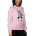 WHITE MAJESTY women’s sweatshirt - Sport Grey / S - Printoo Shop - 6385432_5514