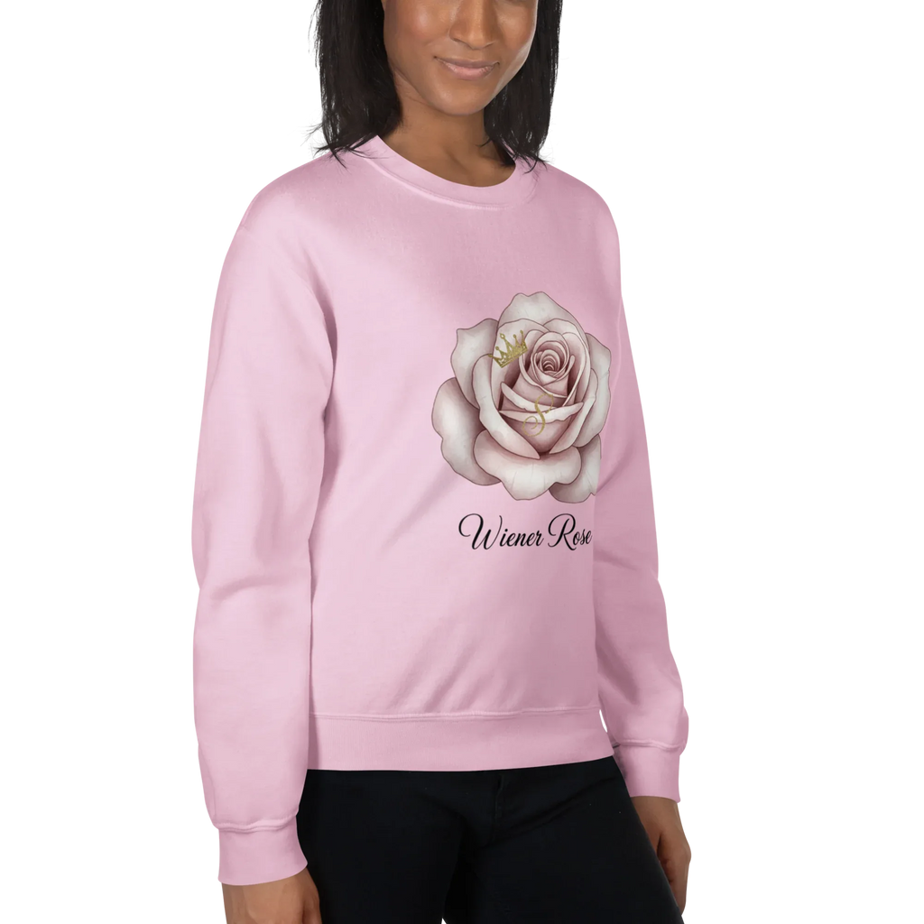 WIENER ROSE women’s sweatshirt - Military Green / S - Printoo Shop - 3120134_13005