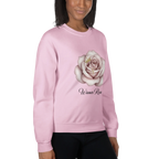 WIENER ROSE women’s sweatshirt - Military Green / S - Printoo Shop - 3120134_13005