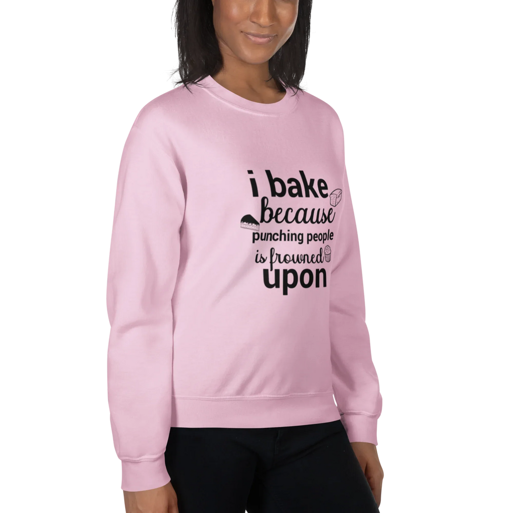 BAKE THERAPY women’s sweatshirt - Red / S - Printoo Shop - 7748760_5442
