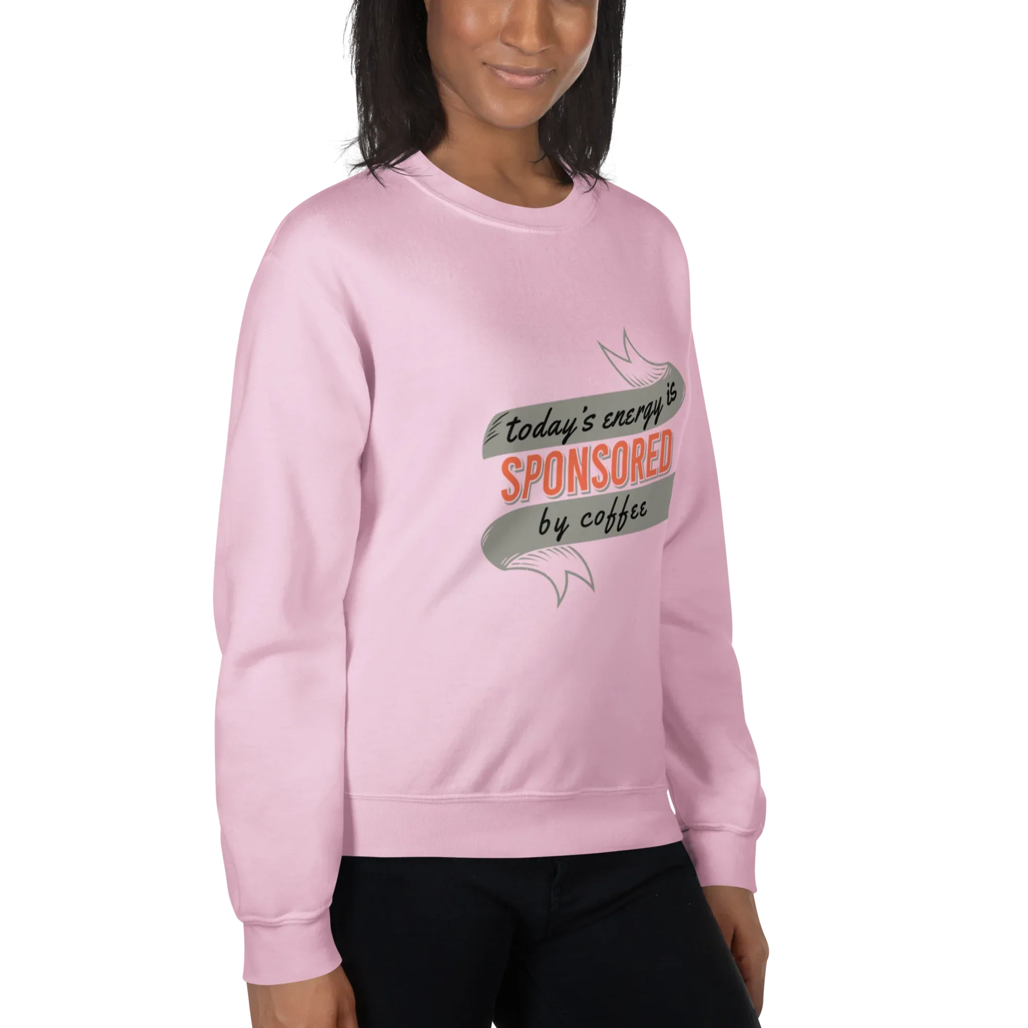 COFFEE SPONSOR women’s sweatshirt - Red / S - Printoo Shop - 6047843_5442