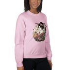 ELEGANT GEISHA ART women’s sweatshirt - Red / S - Printoo Shop - 3706938_5442