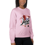 JAPAN HERITAGE ART women’s sweatshirt - Red / S - Printoo Shop - 8859988_5442