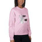 POSITIVE VIBES PEACE women’s sweatshirt - Red / S - Printoo Shop - 4059920_5442