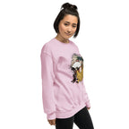 ELEGANCE OF THE EAST women’s sweatshirt - Black / S - Printoo Shop - 8986752_5434