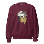 ELEGANCE OF THE EAST women’s sweatshirt - Black / S - Printoo Shop - 8986752_5434