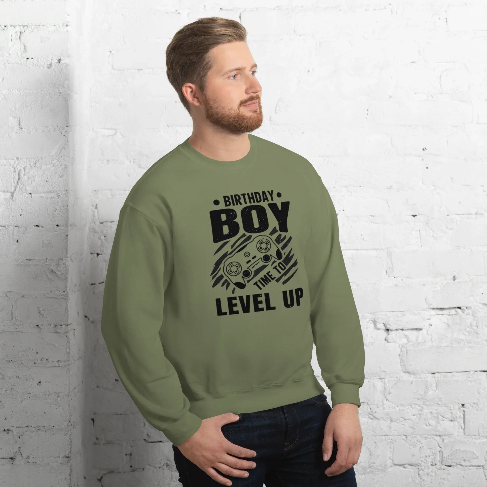 BIRTHDAY BOY men’s sweatshirt - - - Printoo Shop