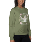 ROSENWREATH women’s sweatshirt - Red / S - Printoo Shop - 4067492_5442