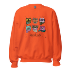 HIPSTER CATS women’s sweatshirt - Red / S - Printoo Shop - 7466621_5442