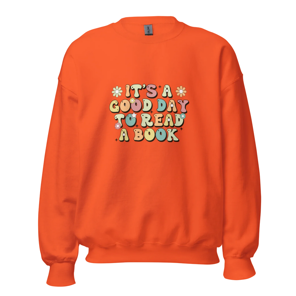 BOOK DAY women’s sweatshirt - Indigo Blue / S - Printoo Shop - 1132215_5466