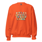 BOOK DAY women’s sweatshirt - Indigo Blue / S - Printoo Shop - 1132215_5466