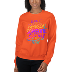 SMILE REASON women’s sweatshirt - Red / S - Printoo Shop - 9484834_5442