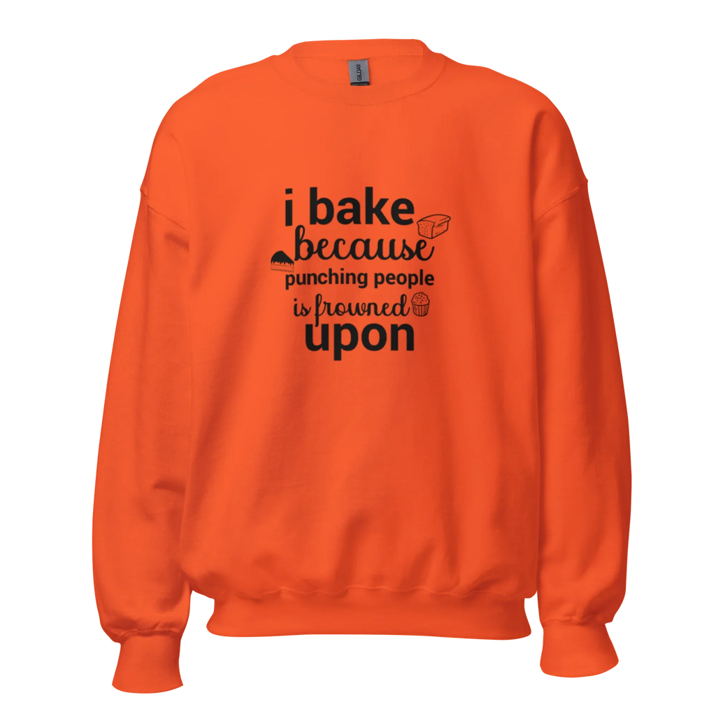 BAKE THERAPY women’s sweatshirt - Red / S - Printoo Shop - 7748760_5442