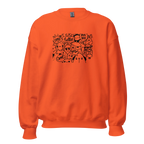 DOODLE VIBES women’s sweatshirt - Red / S - Printoo Shop - 4139913_5442