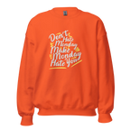 MONDAY REBEL women’s sweatshirt - Red / S - Printoo Shop - 8572608_5442