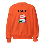 RETRO VIBE TAPE ART women’s sweatshirt - Orange / S - Printoo Shop - 7415330_22650