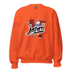 JAPAN HERITAGE ART women’s sweatshirt - Red / S - Printoo Shop - 8859988_5442