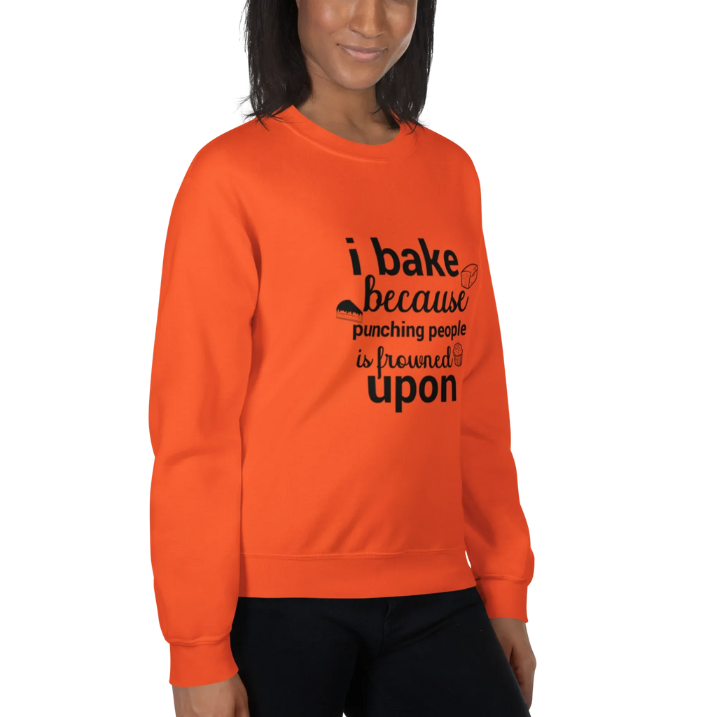 BAKE THERAPY women’s sweatshirt - Red / S - Printoo Shop - 7748760_5442