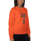 SKATE GIRL ADRENALINE women’s sweatshirt - Red / S - Printoo Shop - 3539263_5442