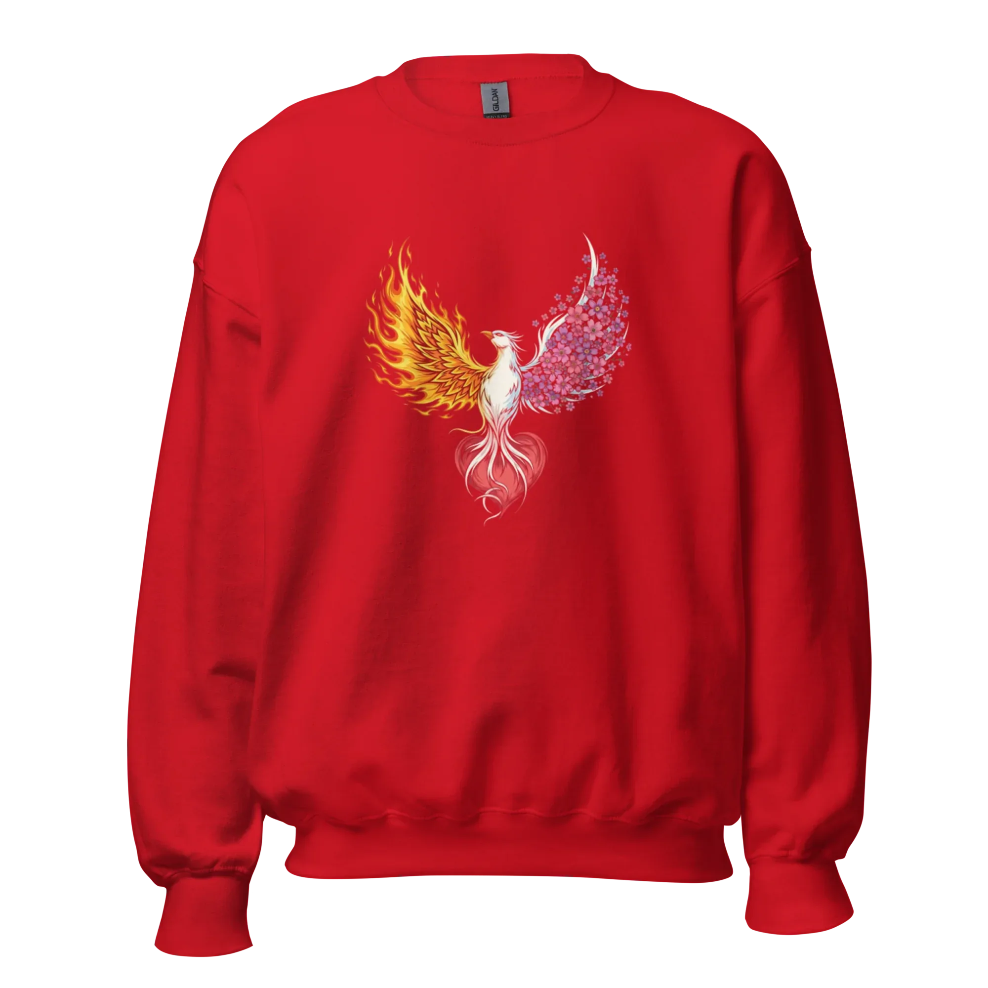 REBORN women’s sweatshirt - Red / S - Printoo Shop - 4339253_5442