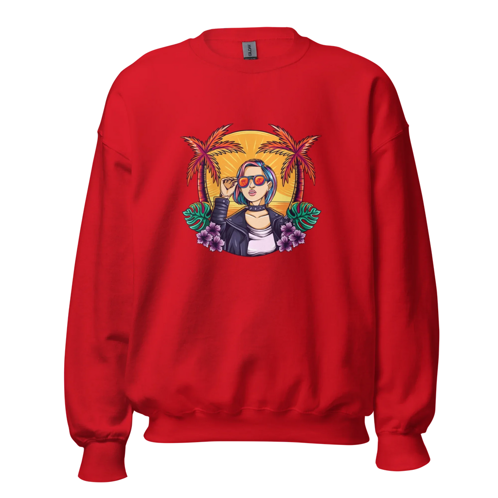 RELAXED COOL women’s sweatshirt - Black / S - Printoo Shop - 7762924_5434